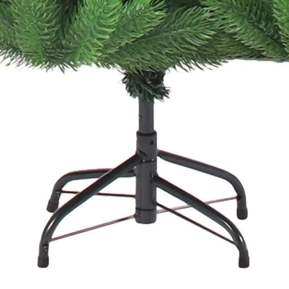Nordmann Fir Artificial Pre-Lit Christmas Tree Green 120 Cm