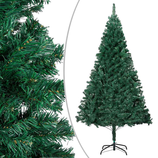 Artificial Pre-Lit Christmas Tree With Ball Set Pvc