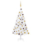 Artificial Pre-Lit Christmas Tree With Ball Set Pvc