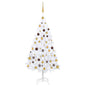 Artificial Pre-Lit Christmas Tree With Ball Set Pvc