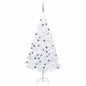 Artificial Pre-Lit Christmas Tree With Ball Set Pvc