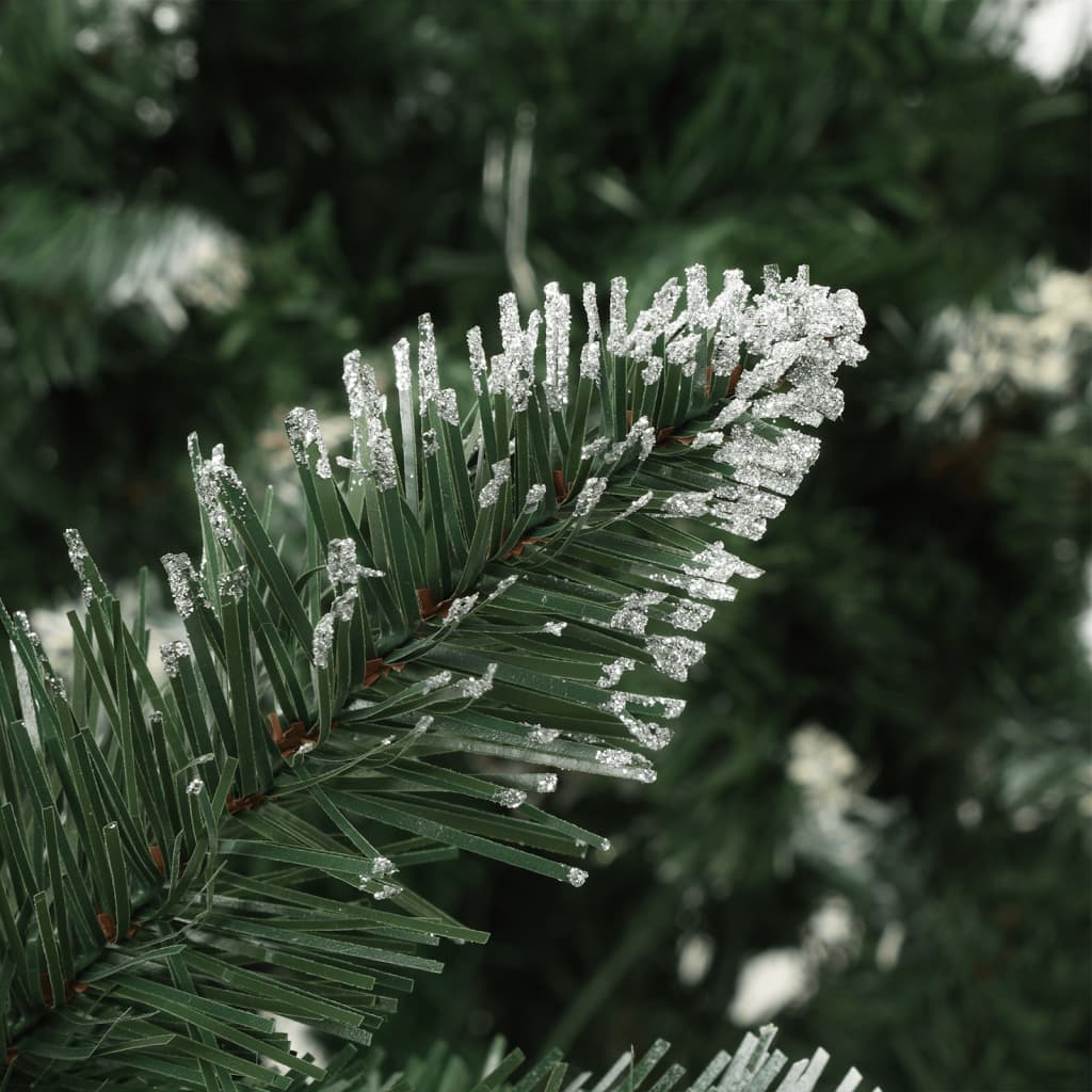 Artificial Pre-Lit Christmas Tree With Pine Cones 210 Cm