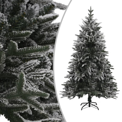 Artificial Pre-Lit Christmas Tree 180 Cm Pvc&Pe