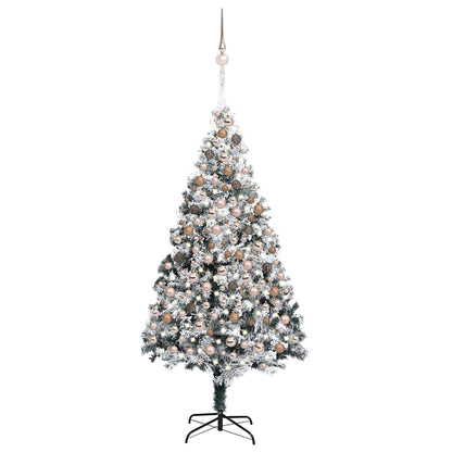 Artificial Christmas Tree Green 180 Cm Pvc, Steel And Plastic