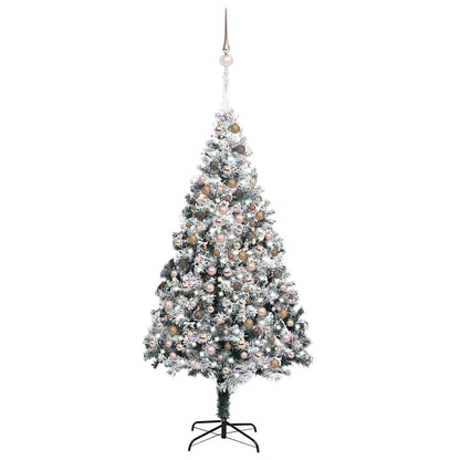 Artificial Christmas Tree Green 180 Cm Pvc, Steel And Plastic