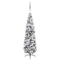 Slim Artificial Pre-Lit Christmas Tree With Ball Set