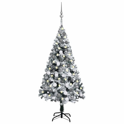 Artificial Christmas Tree Green 180 Cm Pvc, Steel And Plastic