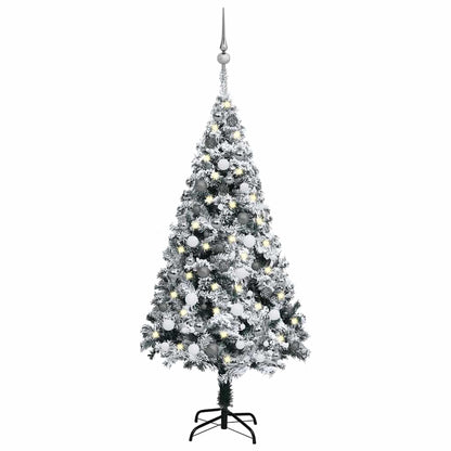 Artificial Christmas Tree Green 180 Cm Pvc, Steel And Plastic
