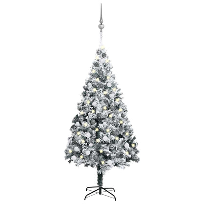 Artificial Christmas Tree Green 180 Cm Pvc, Steel And Plastic
