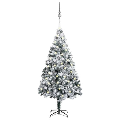 Artificial Christmas Tree Green 180 Cm Pvc, Steel And Plastic