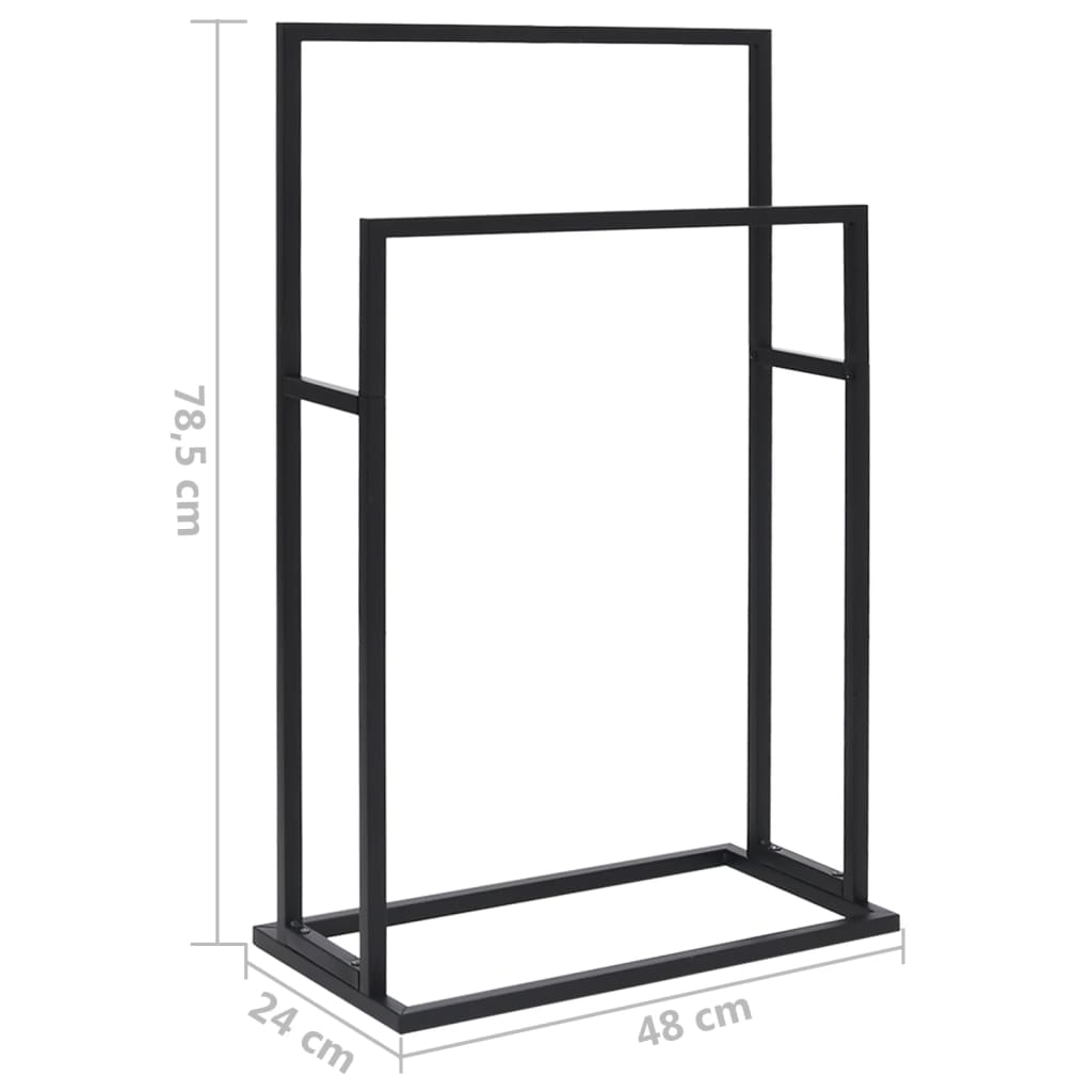 Freestanding Towel Rack Iron