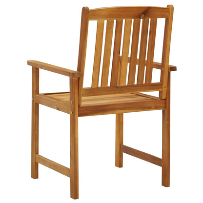 Garden Chairs 6 Pcs Solid Wood Acacia