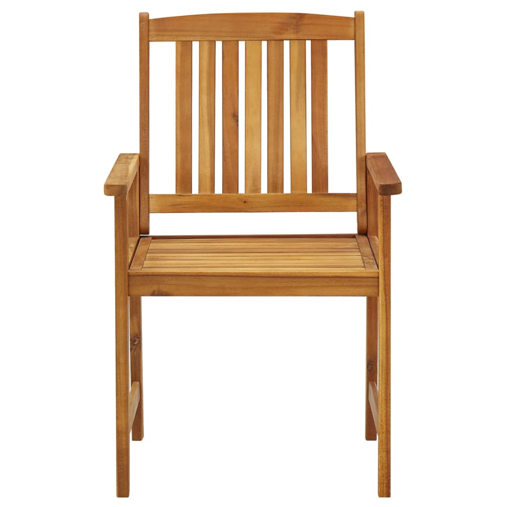 Garden Chairs 6 Pcs Solid Wood Acacia