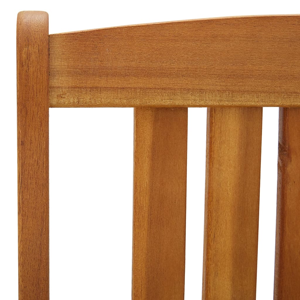 Garden Chairs 6 Pcs Solid Wood Acacia