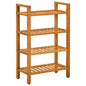 Shoe Rack With 2 Shelves 50X27X Solid Oak Wood