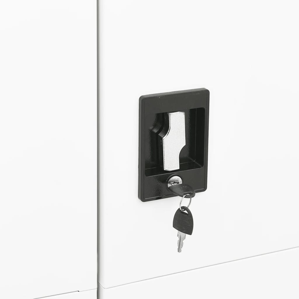 Locker Cabinet 90X40X180 Cm Steel