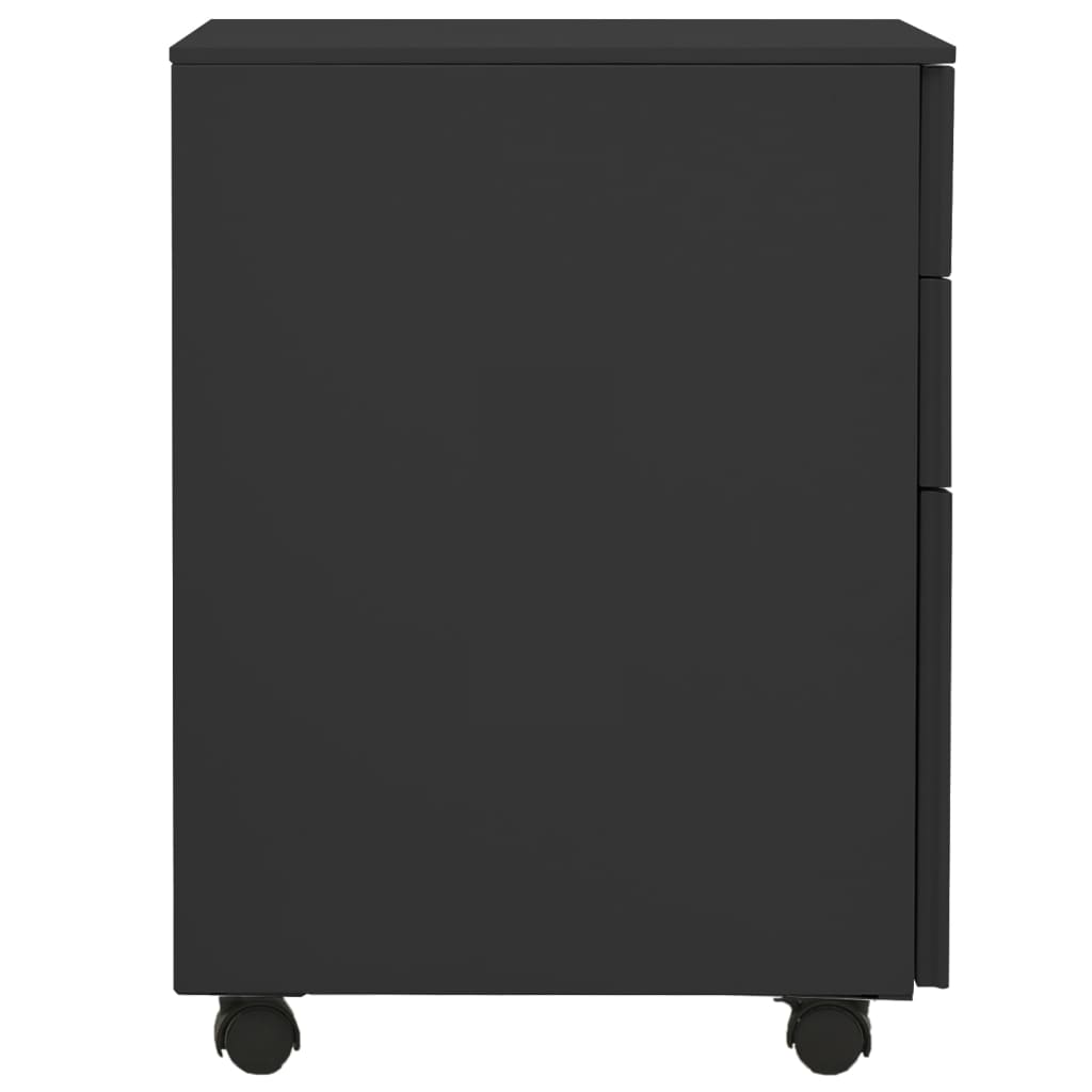 Mobile File Cabinet 39X45X60 Cm Steel