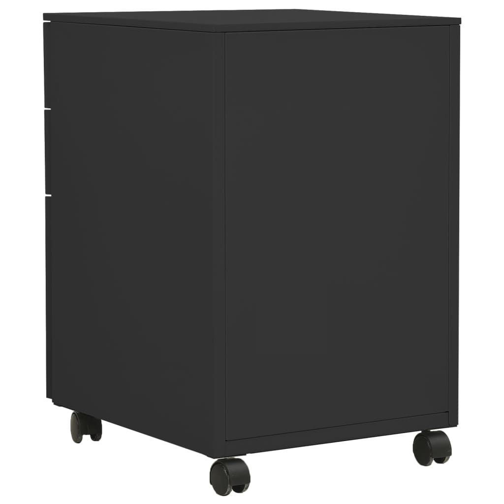 Mobile File Cabinet 39X45X60 Cm Steel