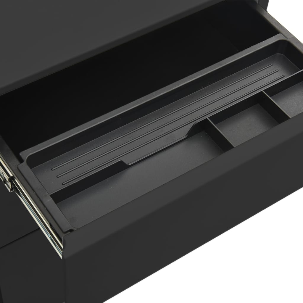 Mobile File Cabinet 39X45X60 Cm Steel