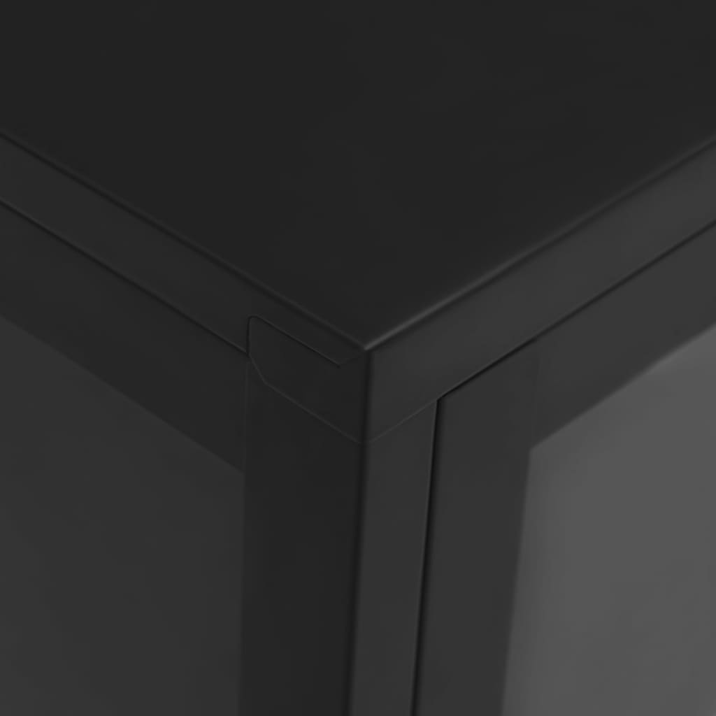 Sideboard 105X35X70 Cm Steel And Glass