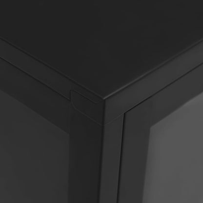 Sideboard 105X35X70 Cm Steel And Glass