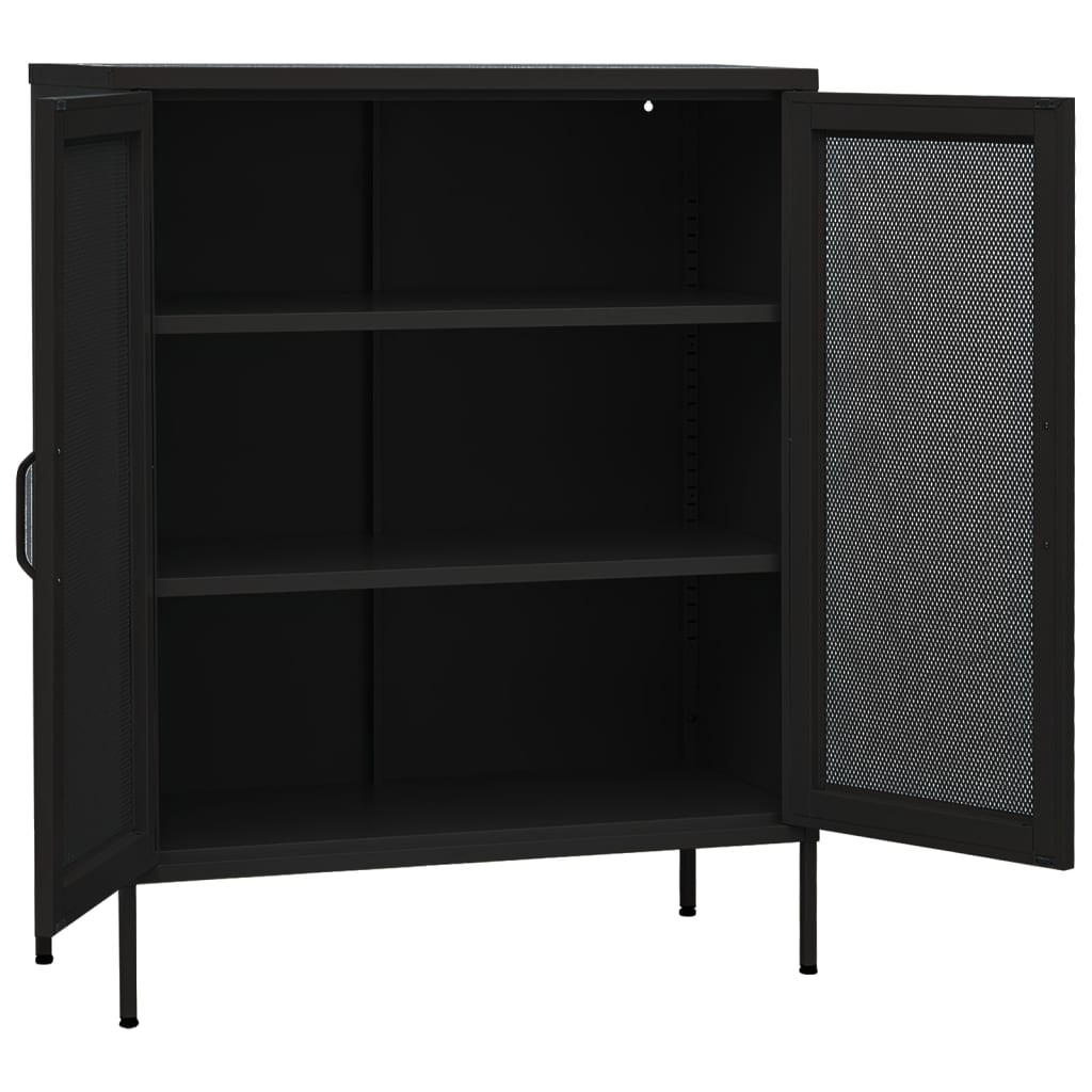 Storage Cabinet 80X35X101.5 Cm Steel