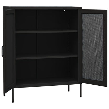 Storage Cabinet 80X35X101.5 Cm Steel