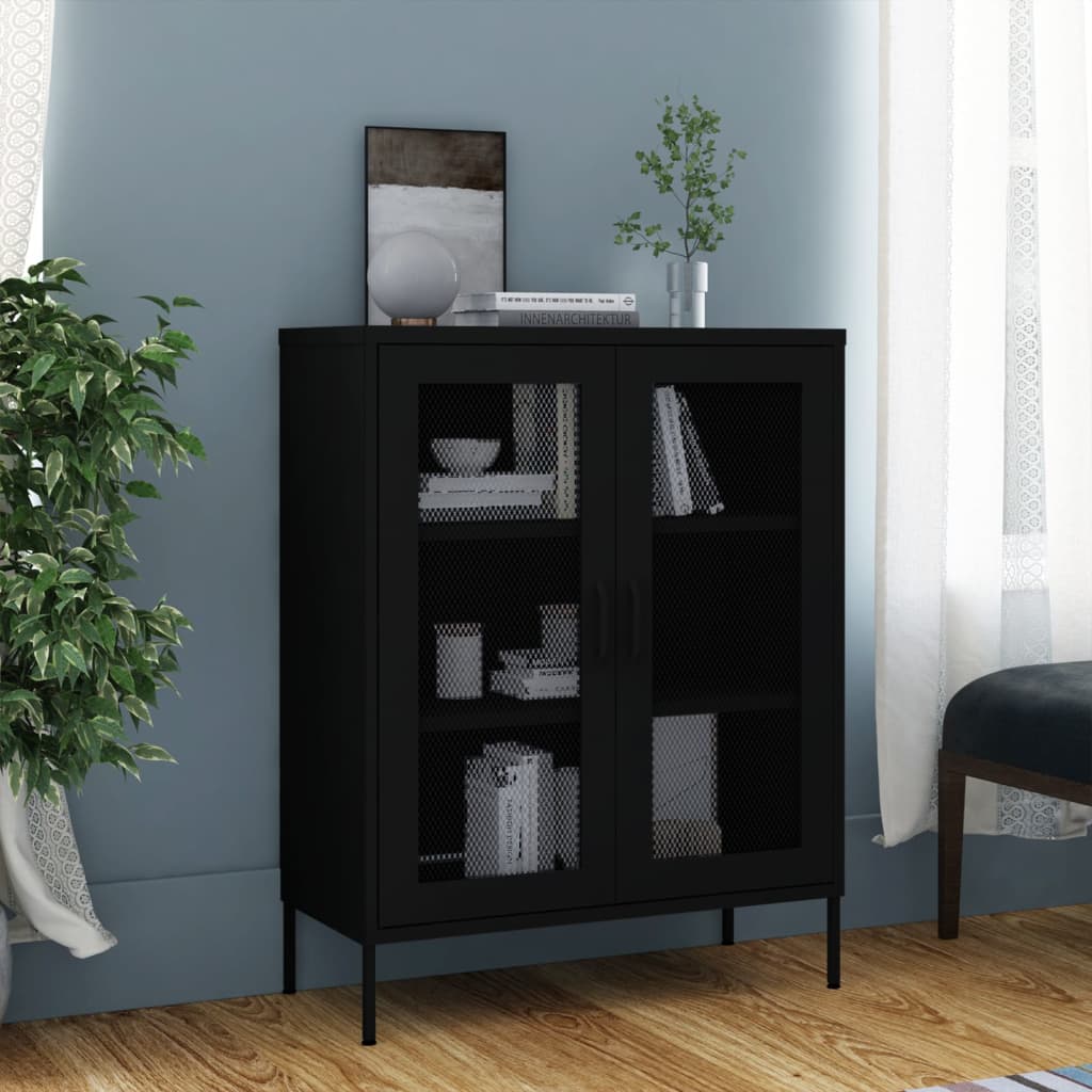 Storage Cabinet 80X35X101.5 Cm Steel