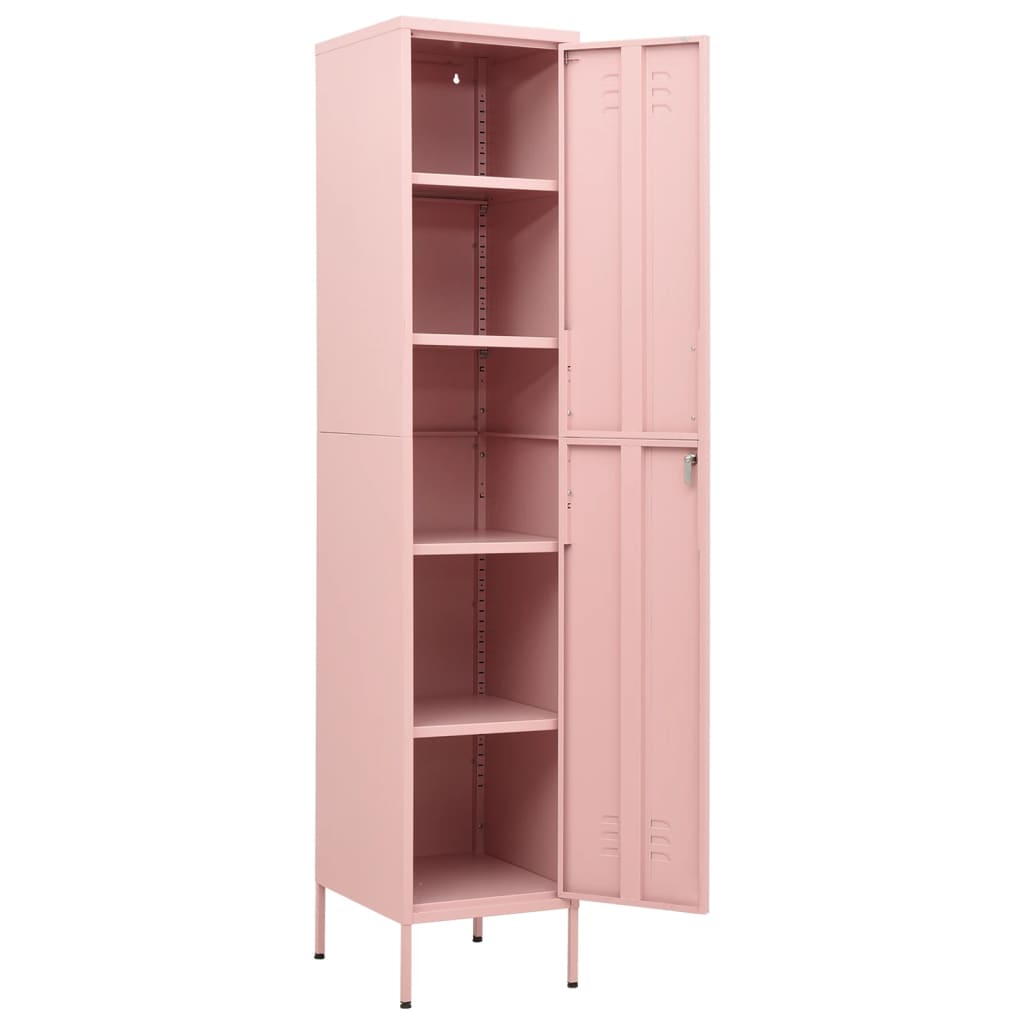 Locker Cabinet 35X46X180 Cm Steel