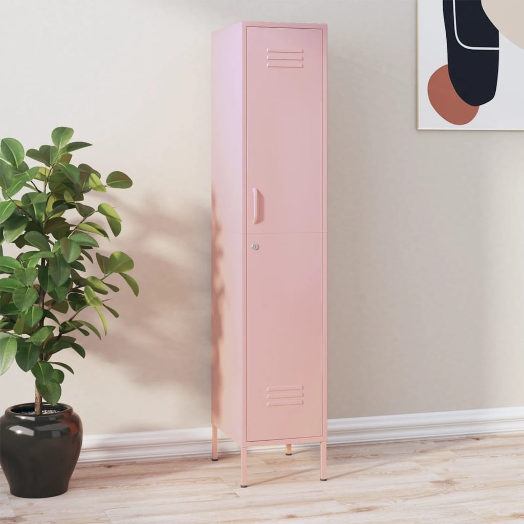 Locker Cabinet 35X46X180 Cm Steel
