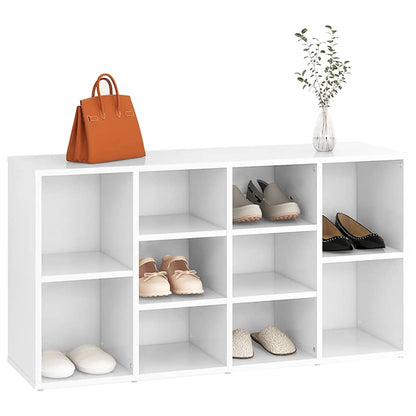 Shoe Bench 103X30X55 Cm Engineered Wood