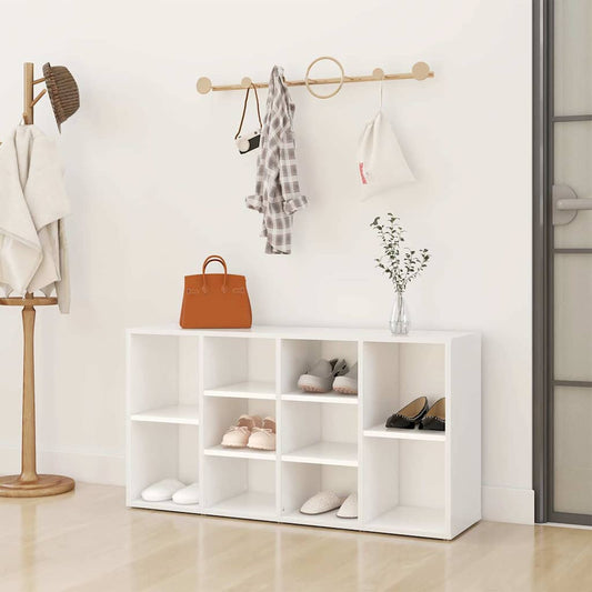 Shoe Bench 103X30X55 Cm Engineered Wood