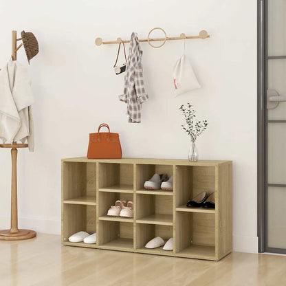 Shoe Bench 103X30X55 Cm Engineered Wood