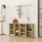 Shoe Bench 103X30X55 Cm Engineered Wood