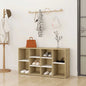 Shoe Bench 103X30X55 Cm Engineered Wood