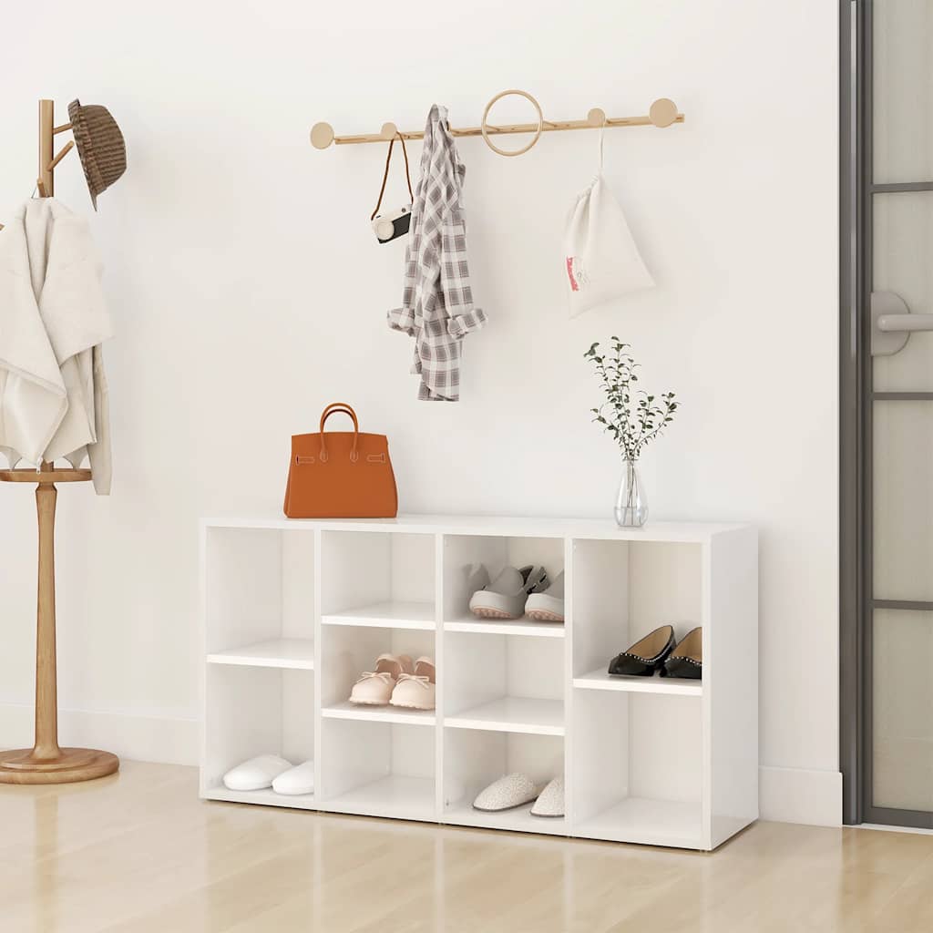 Shoe Bench 103X30X55 Cm Engineered Wood
