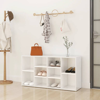Shoe Bench 103X30X55 Cm Engineered Wood