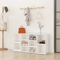 Shoe Bench 103X30X55 Cm Engineered Wood