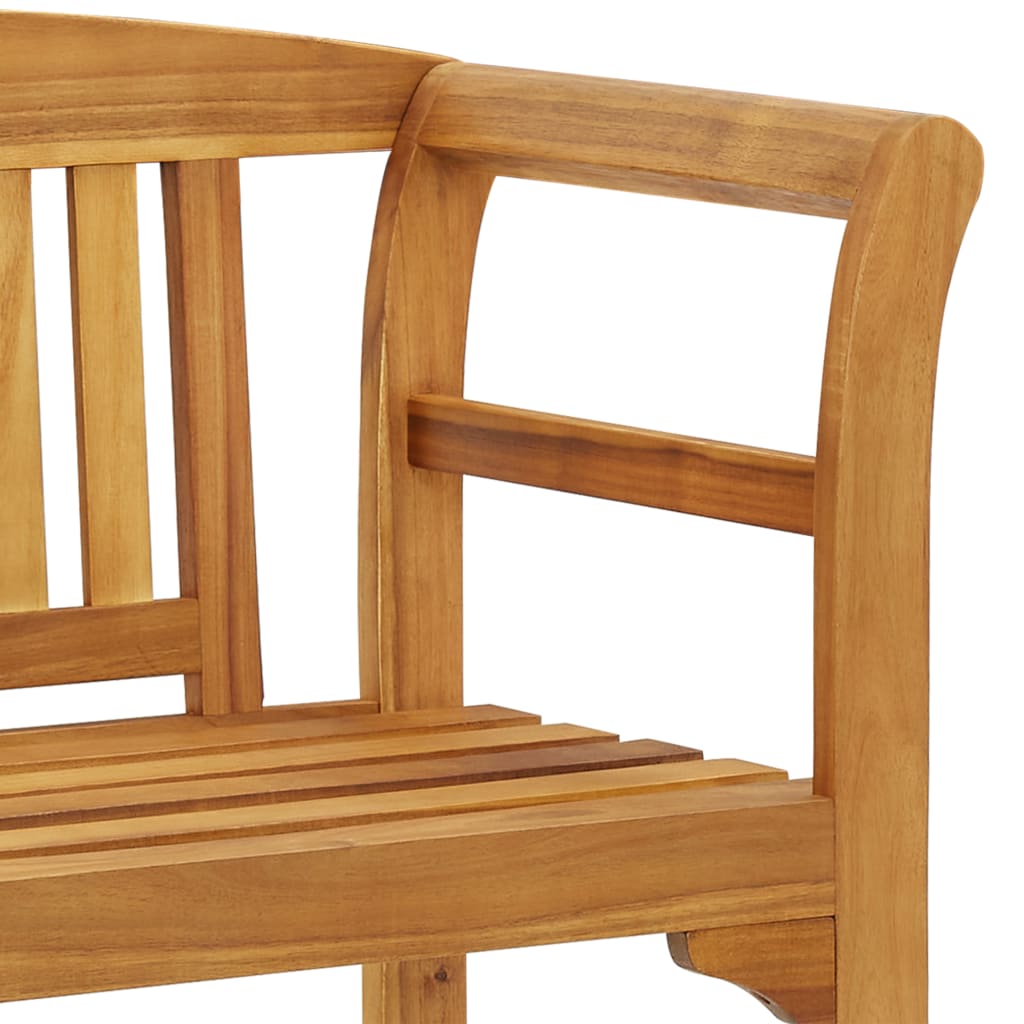 Garden Bench Solid Acacia Wood