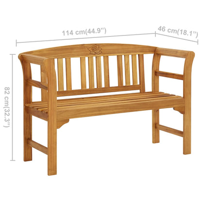 Garden Bench Solid Acacia Wood