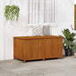 Garden Storage Box Solid Acacia Wood