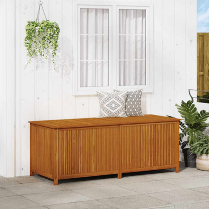 Garden Storage Box Solid Acacia Wood