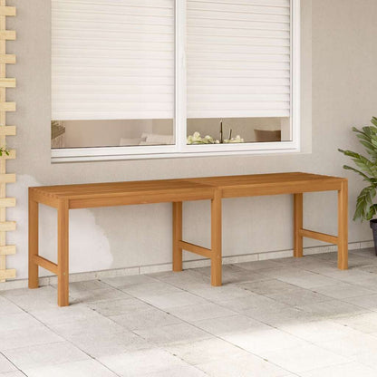 Garden Bench 114 Cm Solid Teak Wood