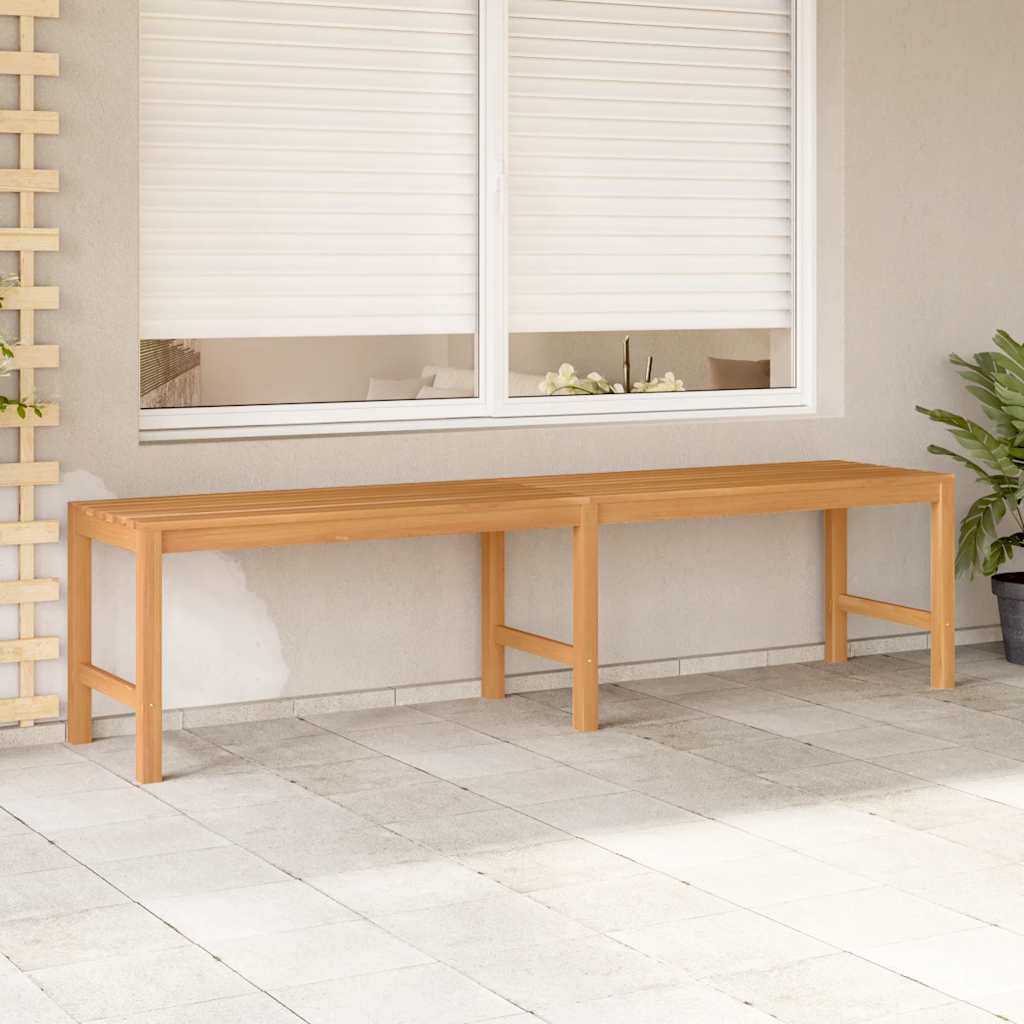 Garden Bench 114 Cm Solid Teak Wood