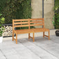 Garden Bench 114 Cm Solid Teak Wood
