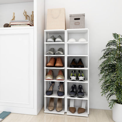 Shoe Cabinets 2 Pcs 27.5X27X102 Cm