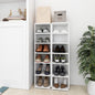 Shoe Cabinets 2 Pcs 27.5X27X102 Cm