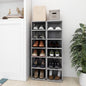Shoe Cabinets 2 Pcs 27.5X27X102 Cm