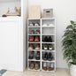 Shoe Cabinets 2 Pcs 27.5X27X102 Cm