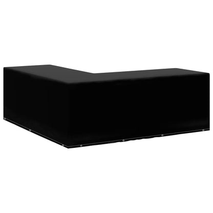 Garden Furniture Covers 2 Pcs L-Shaped 12 Eyelets